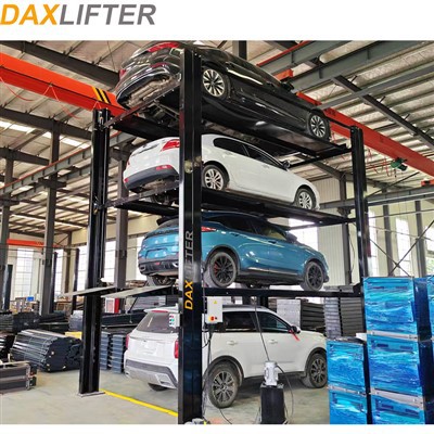 Dört Direkli Araba İstifleme Sistemi